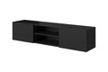 Wall-Mounted Cabinet Loftia Mini, black/matt black