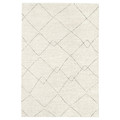 TVERSTED Rug, low pile, beige, 170x240 cm