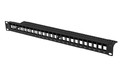 Lanberg Patch Panel 24-ports 1U 19", black