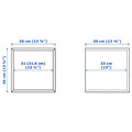 EKET Cabinet, pale yellow, 35x35x35 cm