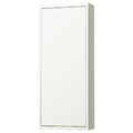 HAVBÄCK Wall cabinet with door, white, 40x15x95 cm