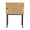 Nightstand Bedside Table Panamo, natural