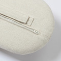 GRYTTOM Cushion set, Gransel natural, 52x52/37x21 cm