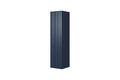 Bathroom Wall-mounted High Cabinet MDF Nicole 140cm, dark blue