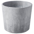 BOYSENBÄR Plant pot, in/outdoor light grey, 9 cm