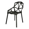 Chair Gap Simplet, PP, black