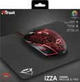 Trust Optical Wired Gaming Mouse with Mouse Pad GXT 783 IZZA