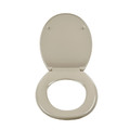 Cooke & Lewis Soft-close Toilet Seat Genoa, taupe