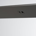 ÖVERSIDAN LED wardrobe lighting strp w sensor, dimmable dark grey, 96 cm