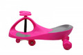 Gravity Ride-on Swing Car with LED rubber wheels, pink-grey, 3+