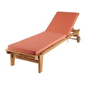 GoodHome Sun Lounger Pad Tiga, mango