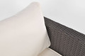 Outdoor Armchair MALAGA, brown