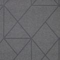 GoodHome Vinyl Wallpaper on Fleece Patula, dark grey