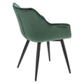 Upholstered Chair Lord, green