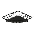 GoodHome Shower Corner Shelf Koros, black