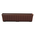 Balcony Plant Pot Box 60 cm, brown