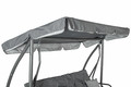 Large Garden Swing Seat Bed 2in1, grey