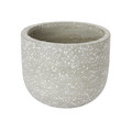 Plant Pot GoodHome Terrazzo 17 cm, grey