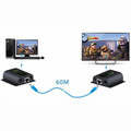 Extender HDMI by Cat.6/6a/7 do 60m, FullHD, with IR