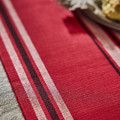 VINTERFINT Table-runner, stripe pattern red, 35x130 cm