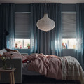 TRIPPEVALS Block-out cellular blind, white, 100x195 cm