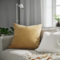SANELA Cushion cover, beige-yellow, 65x65 cm