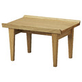 GUTTANE Side table, oak, 58x39 cm