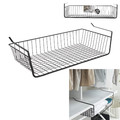 Under-Shelf Wire Basket, size L, black