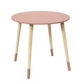 Set of 2 Side Tables Trundle, natual