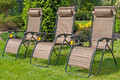 Sun Lounger ZERO GRAVITY, brown