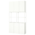ENHET Storage combination, white, 120x32x225 cm
