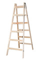 Natur Garden Wooden 2 x 6 Steps Ladder