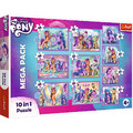 Trefl Children's Puzzle Mega Pack My Little Pony Shiny Ponies 10in1 4+