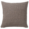 MOROTSMOTT Cushion cover, grey-beige/anthracite, 50x50 cm