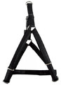 Zolux Adjustable Dog Harness Mac Leather 15mm, black