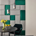 Upholstered Wall Panel Stegu Mollis Square 30 x 30 cm, grey
