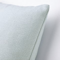 SANDTRAV Cushion cover, light blue/white, 45x45 cm