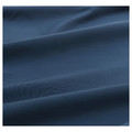 ULLVIDE Fitted sheet, dark blue, 140x200 cm