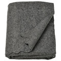 DAGGKÅPOR Throw, dark grey, 130x170 cm