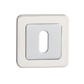 Metalbud Door Escutcheon, satin silver