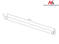 MacLean Arm for TV Ceiling Holder 50kg MC-707