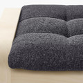 POÄNG Footstool, birch veneer/Gunnared dark grey
