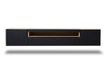 Wall-mounted TV Cabinet Loftia, artisan/matt black
