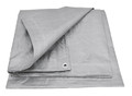 AwTools Tarpaulin 120g 2x6 m, silver