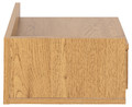 Wall-mounted Bedside Table Ashlan II, oak