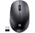 Defender Optical Wireless Mouse Silent Click Auris MB-027, black