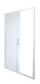 Shower Sliding Door Onega 120 cm, chrome/transparent