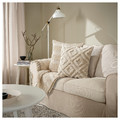 EKGULDMAL Cushion cover, geometric natural, 50x50 cm