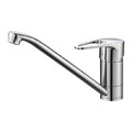 Cooke&Lewis Silver Chrome Effect Kitchen Top Lever Tap Arya