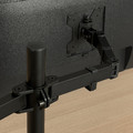 STUBBERGET Bracket for 2 monitors, black